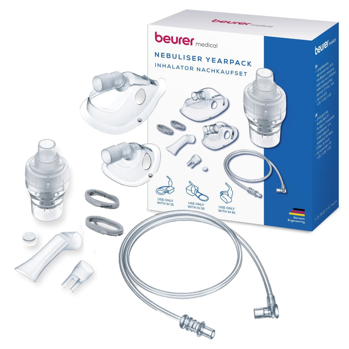 Beurer Germany Replacement Accessories for IH 15, IH 16 & IH 61 Nebulisers