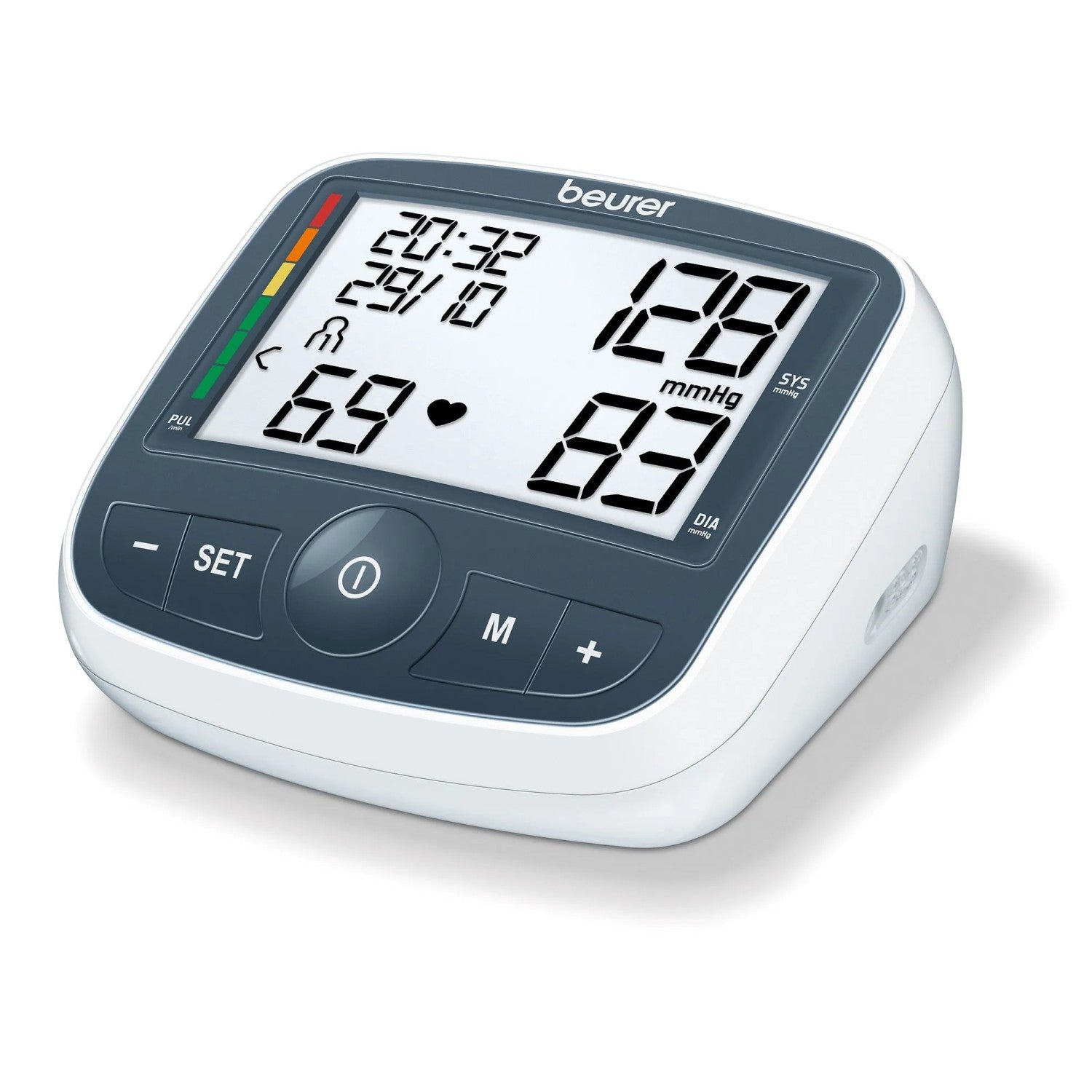 Beurer BM 40 Upper Arm Blood Pressure Monitor with Mains Adaptor and XL Display