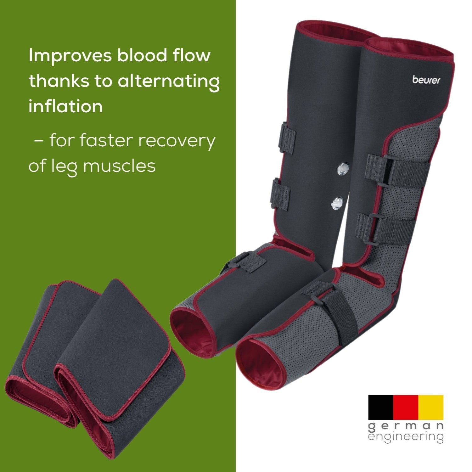 Beurer FM 150 Pro | Leg Compression Massager | Pressure Massage | Improve Blood Circulation & Tired Heavy Legs