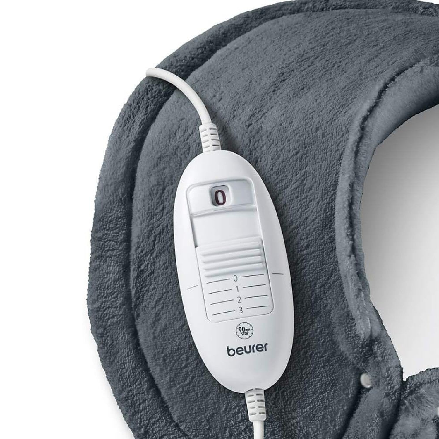 Beurer HK 54 GREY Cosy Electric Heat Pad for Shoulders & Neck