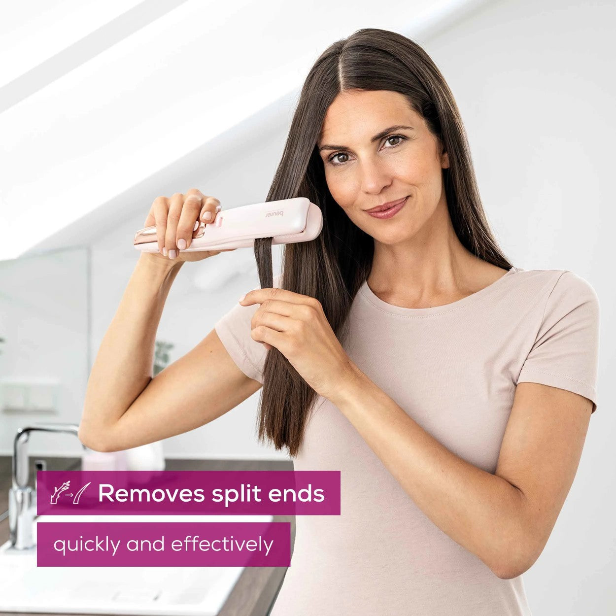 Beurer Germany Split End Trimmer | Cordless, Rechargeable | HT 22