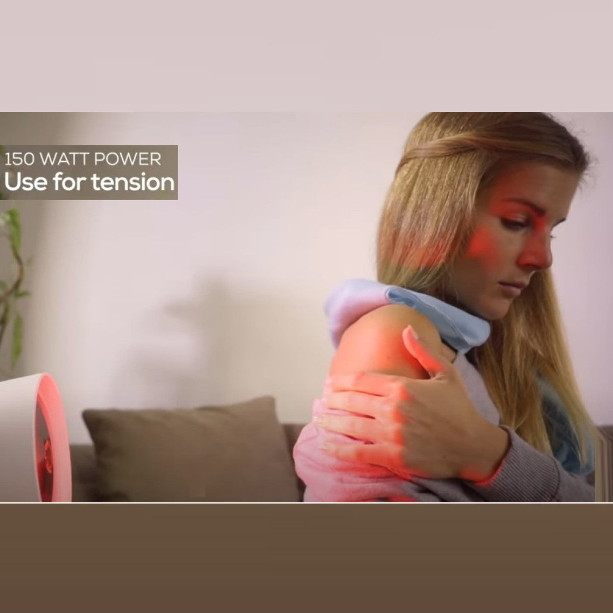 Beurer IL 35 Infrared Heat Lamp with Timer for Pain & Cold Relief, Muscle Strain