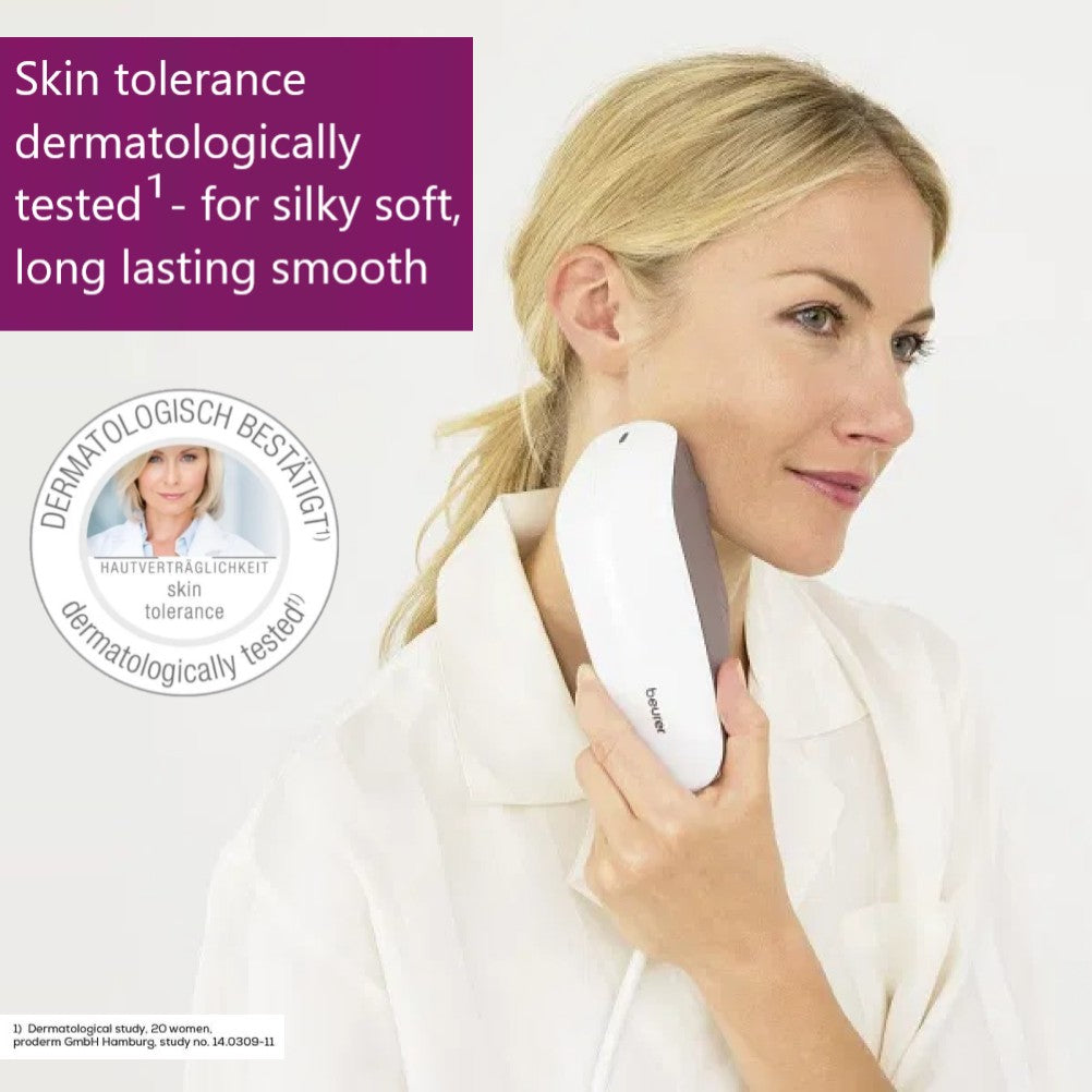 Beurer IPL 10000+ Salonpro System Long Lasting Laser Hair Removal Device for Face & Body