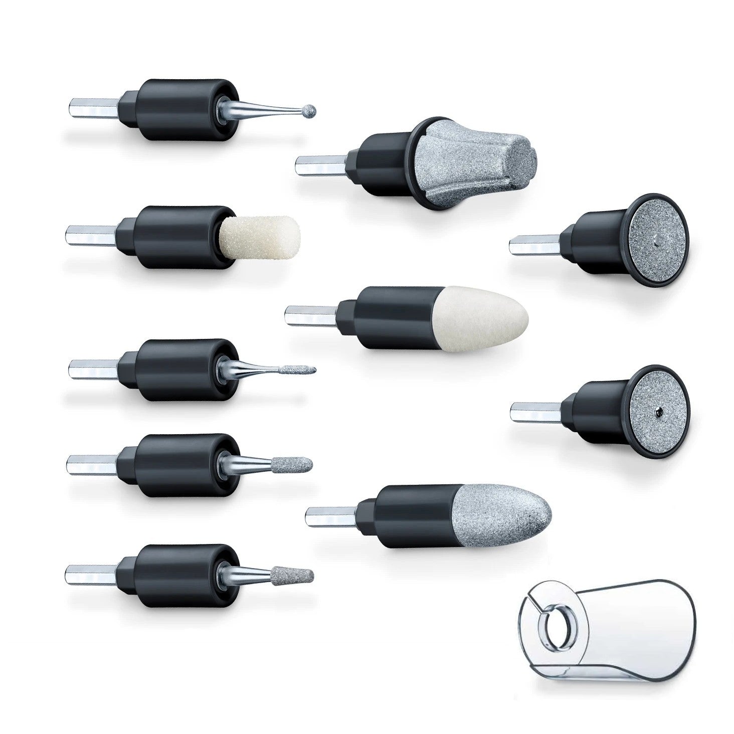 Beurer MP 84 SE Spare Replacement Manicure & Pedicure Nail Tool Attachments