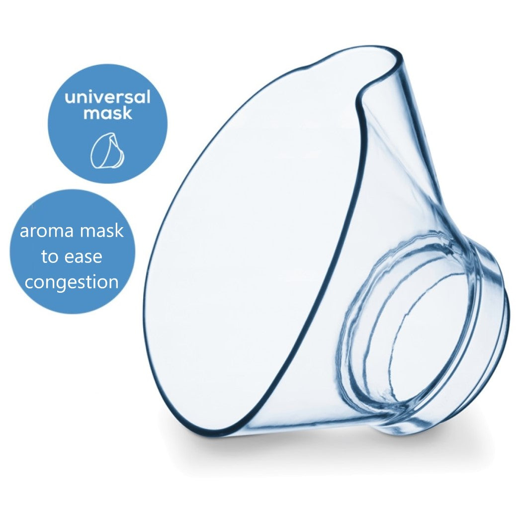 Beurer SI 40: 2-in-1 Steam Vaporiser: Inhaler Eases Colds & Allergies and Facial Steamer Hydrates Pores