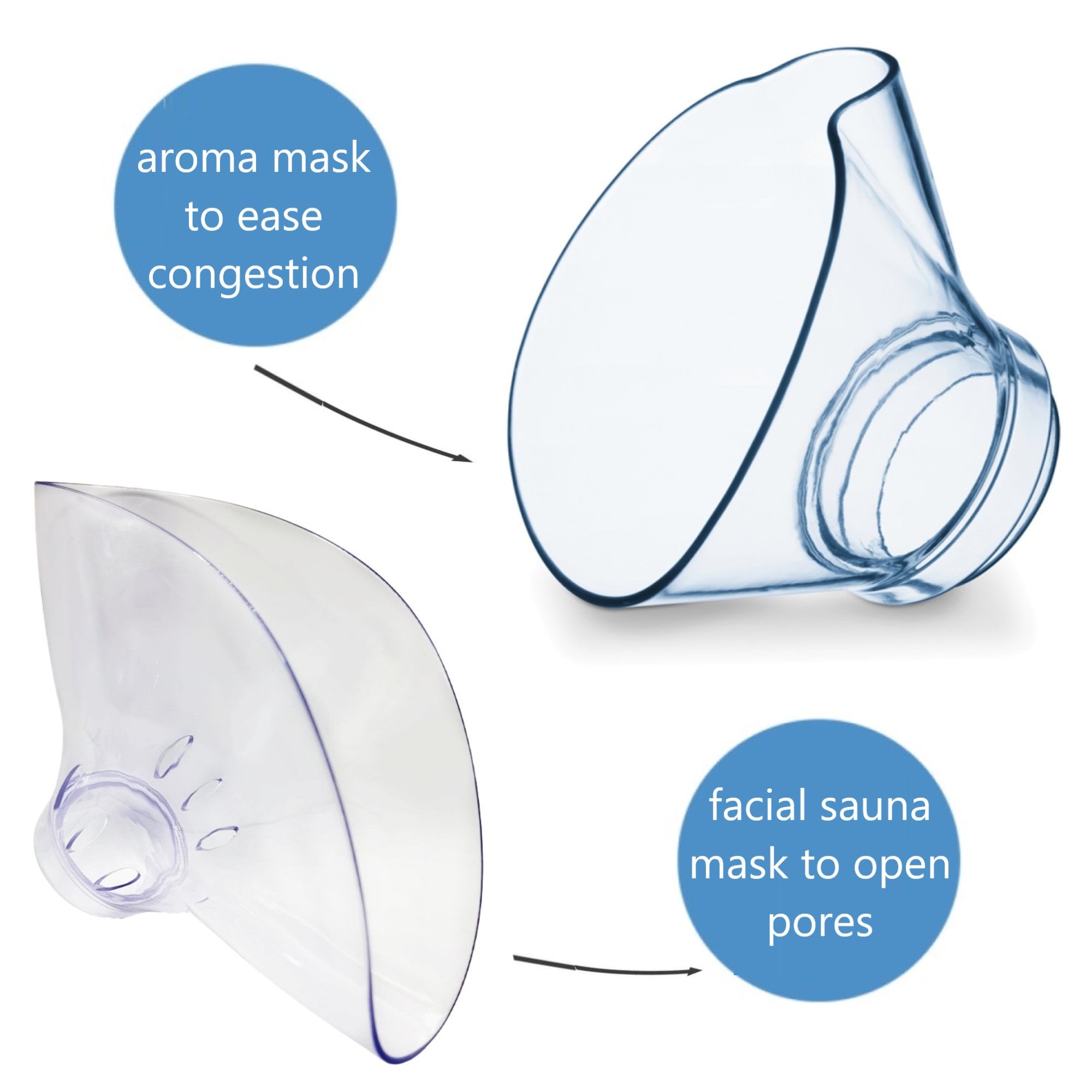 Beurer SI 40: 2-in-1 Steam Vaporiser: Inhaler Eases Colds & Allergies and Facial Steamer Hydrates Pores