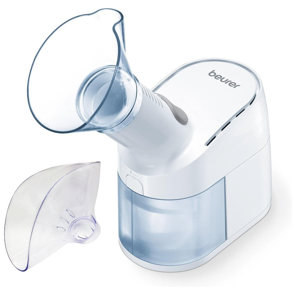 Beurer SI 40: 2-in-1 Steam Vaporiser: Inhaler Eases Colds & Allergies and Facial Steamer Hydrates Pores