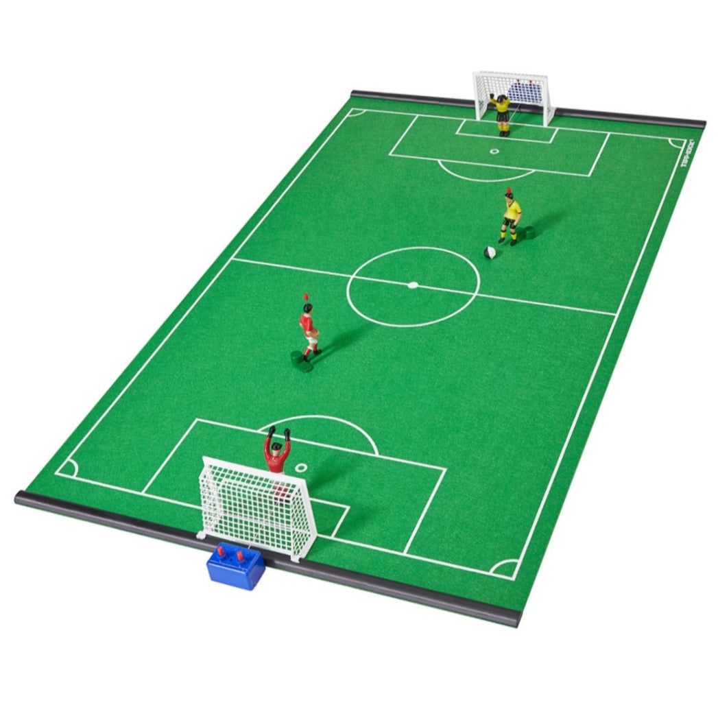 TIPP-KICK CLASSIC Soccer Game: Mini Players, Goals, Ball, Pitch 79x48cm