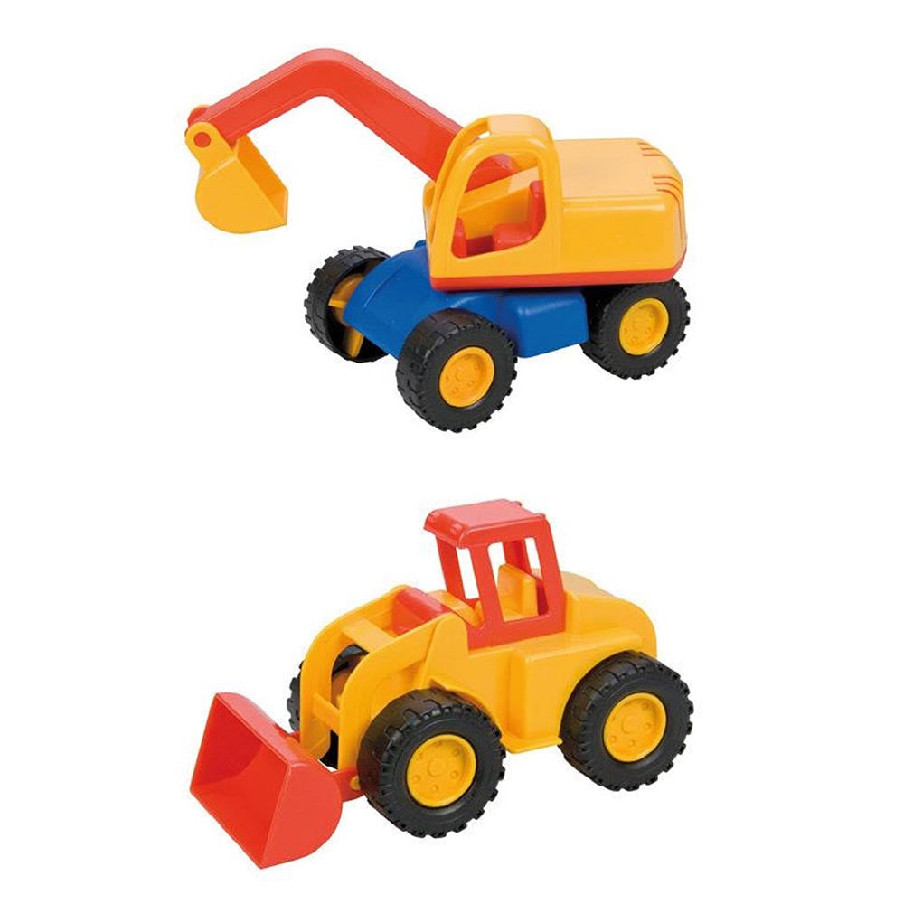 LENA Toy Vehicles Mini Compact Assortment - Set of 5