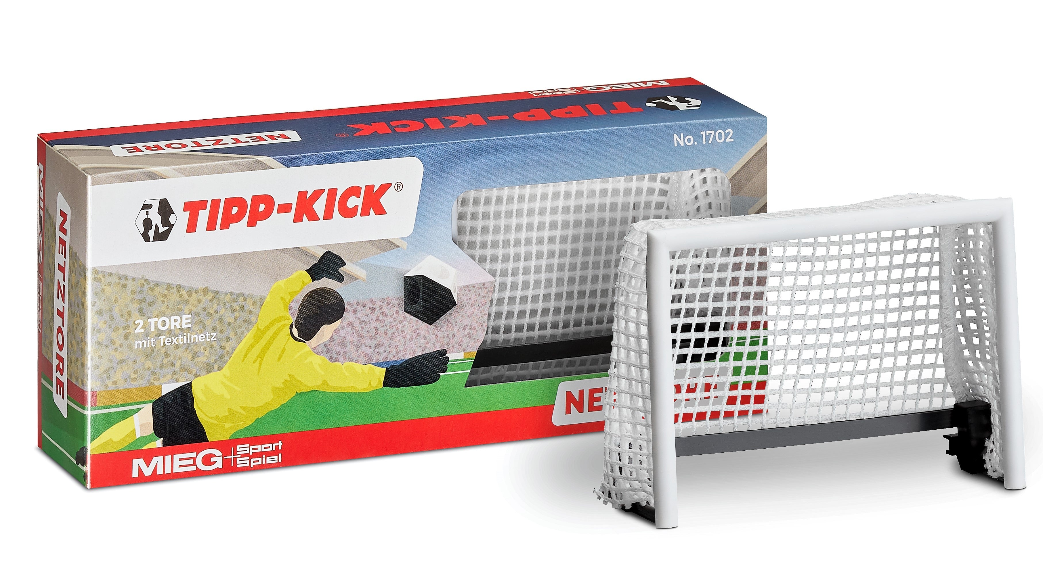 TIPP-KICK Net Goal Set for TIPP-KICK Soccer Games: Set of 2