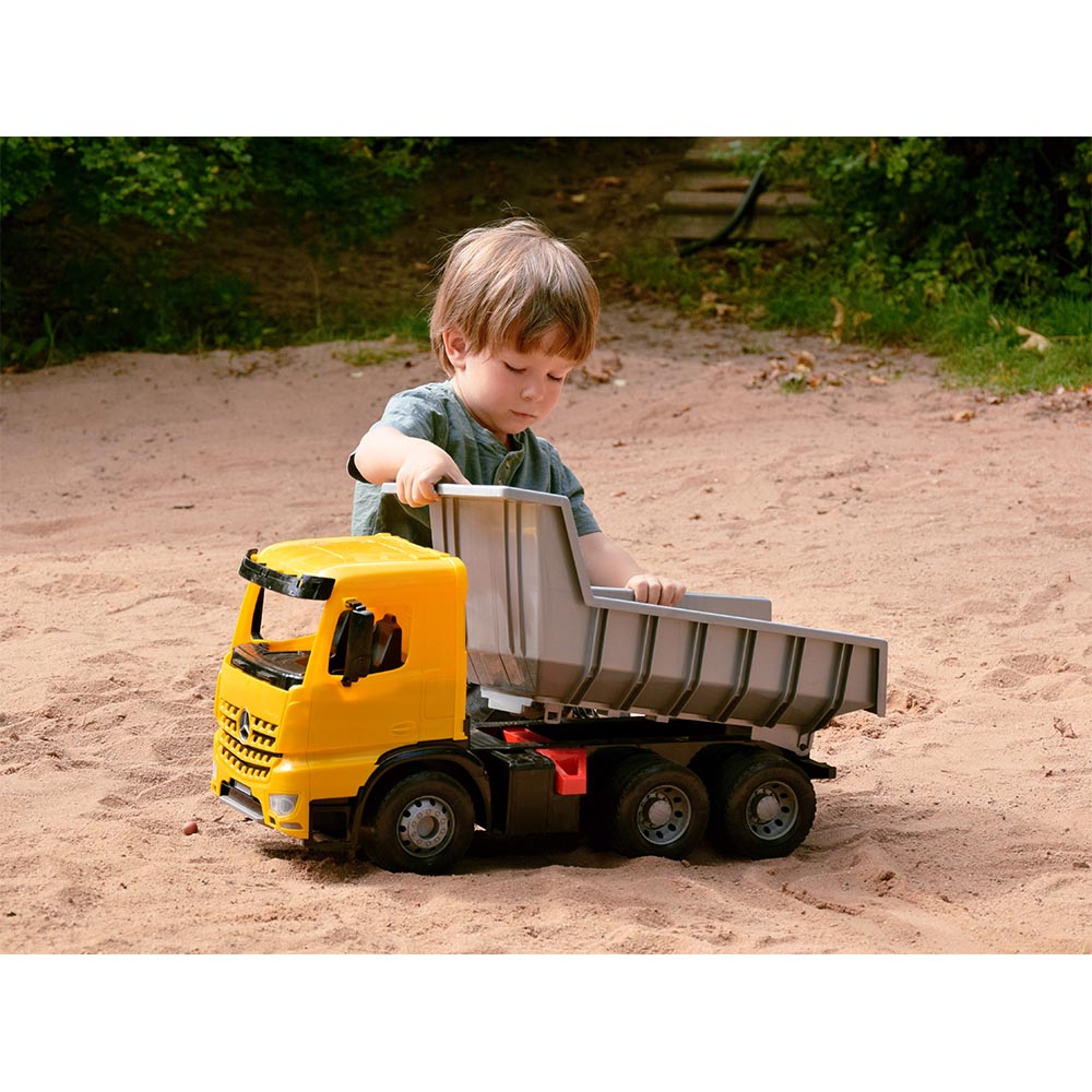 Lena Toy Dump Truck Boxed XL Giga Truck Mercedes Arocs 67cm