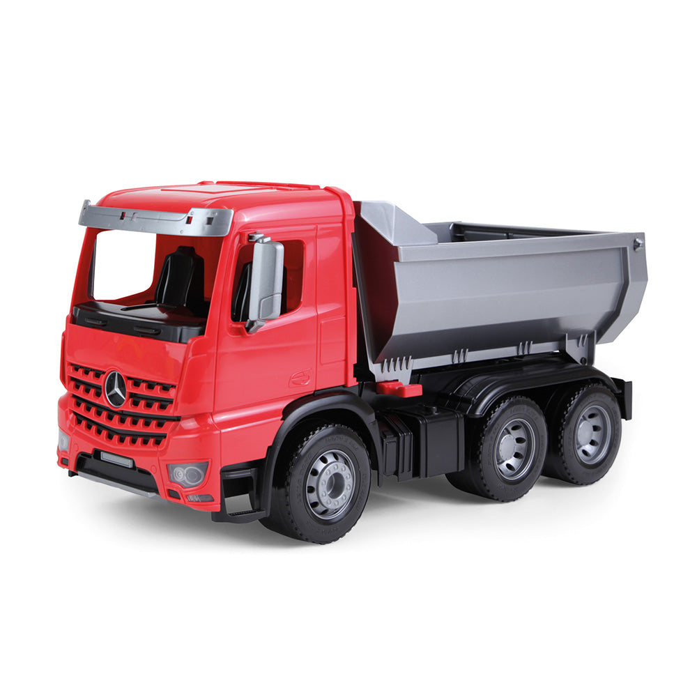 LENA Toy Dump Truck XL WORXX Mercedes Arocs Replica 45 x 19 x 24cm