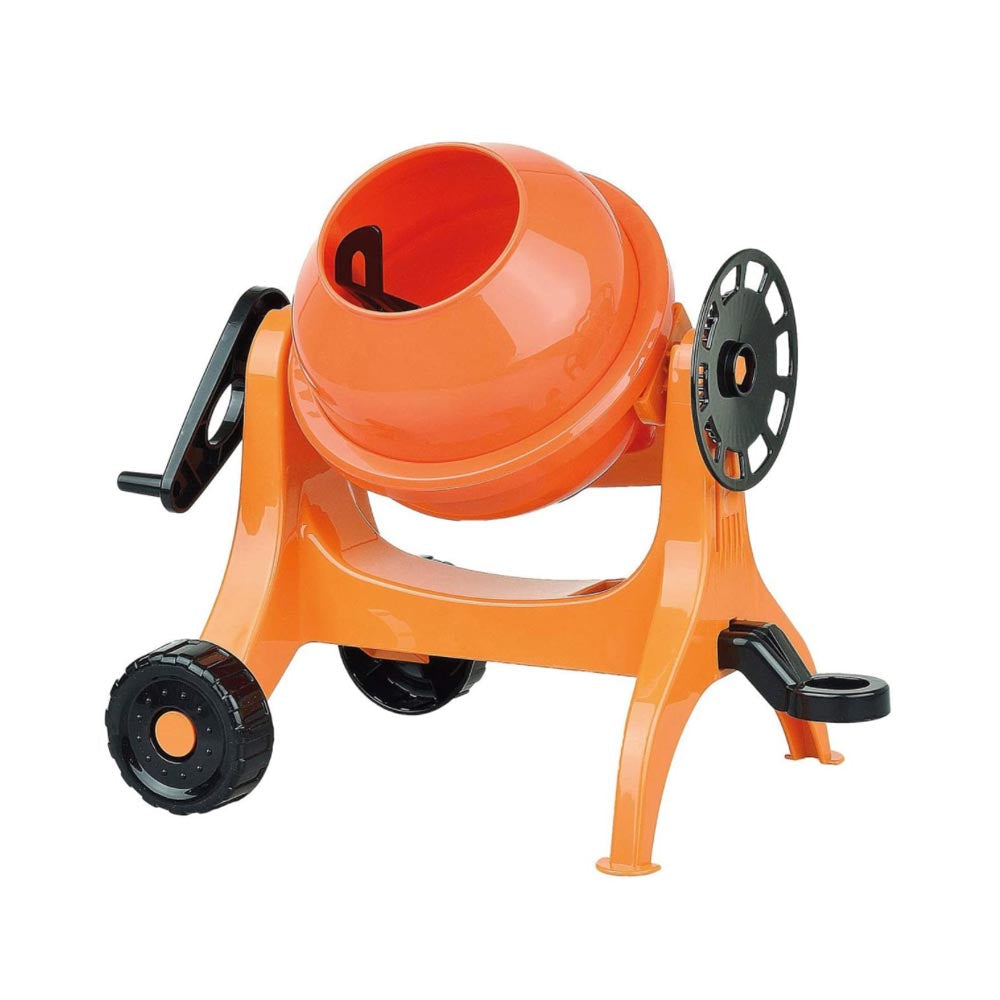 LENA Toy Cement Mixer with Moveable Parts in Orange 27 x 19 x 24 cm