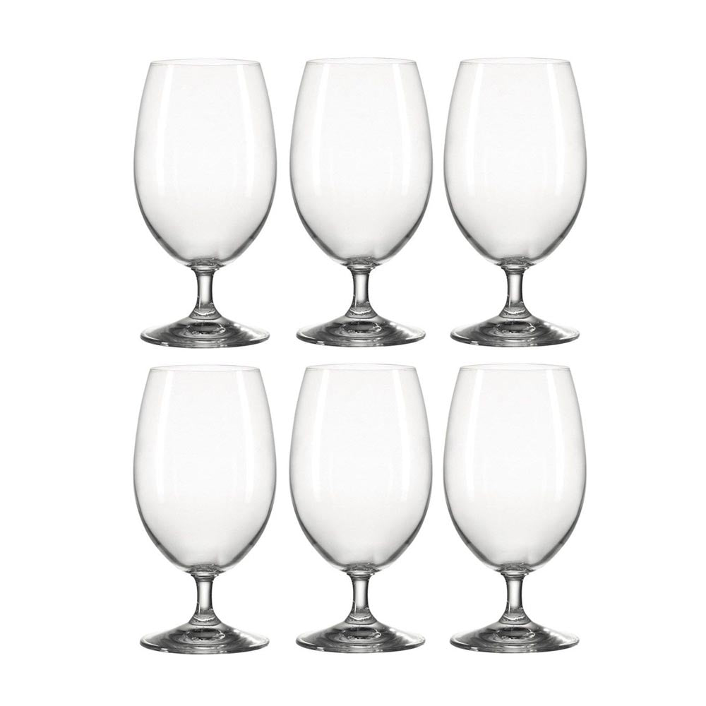 Leonardo Water Glass with Stem Daily 370ml – Set of 6