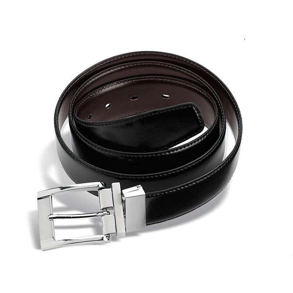 Picard 1091 Reversible Leather Belt - Black & Brown