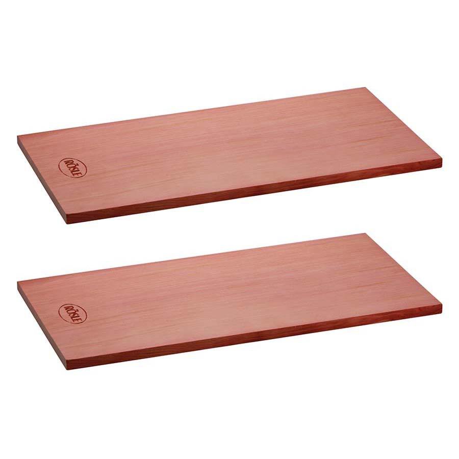 Roesle Reusable Grill Aroma Plank - Cedar Wood (2pcs)
