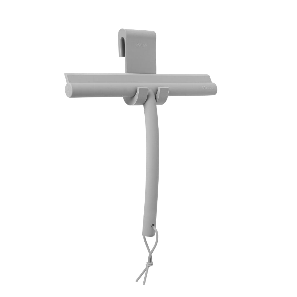 Blomus Shower Squeegee Glass Cleaner in Microchip Grey VIPO