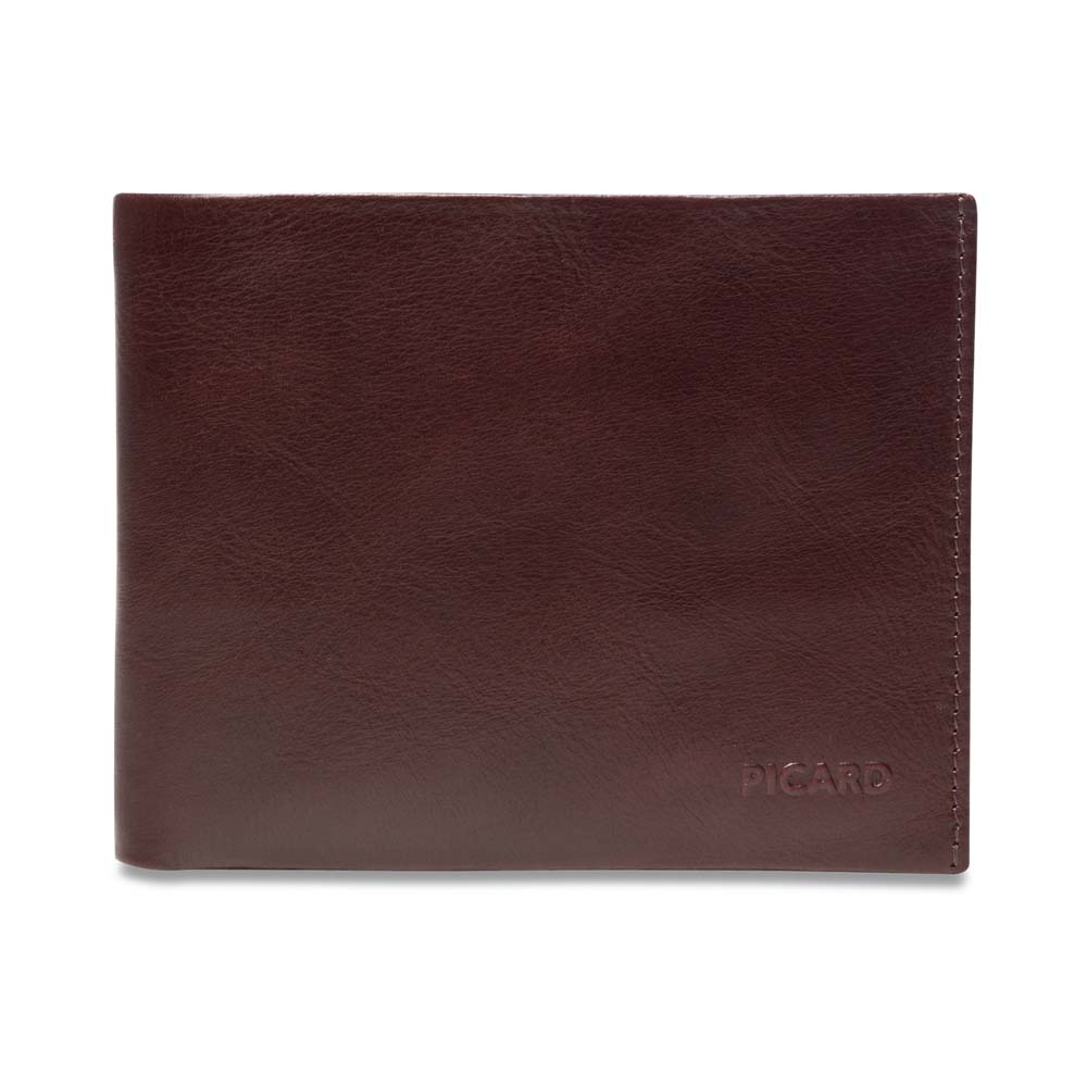 Picard Landscape Apache Leather Wallet - Chestnut