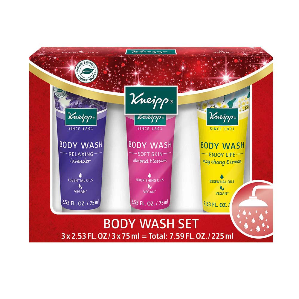 Kneipp Festive Body Wash Set (3x75 ml)