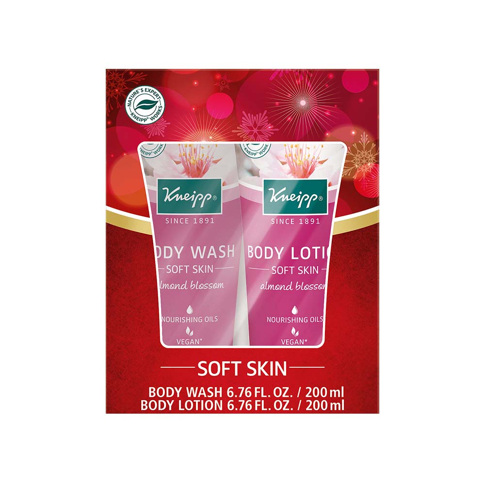 Kneipp Festive Almond Blossom Soft Skin Set (2x200 ml)
