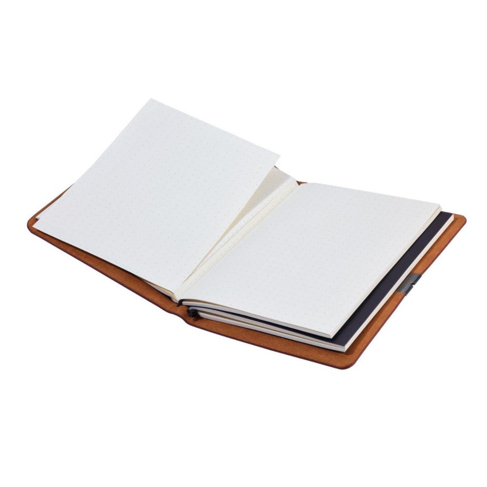 TROIKA Refills A5 Dot Grid Bullet for Journal Cover BTJ36/BR – 2 x Refills