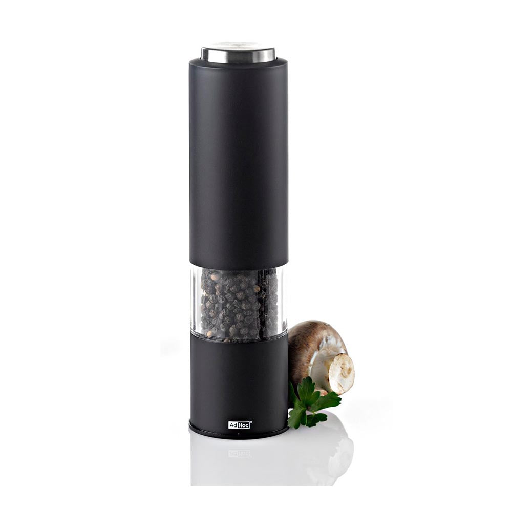 AdHoc Electric Salt or Pepper Grinder German Brand - Tropica Black