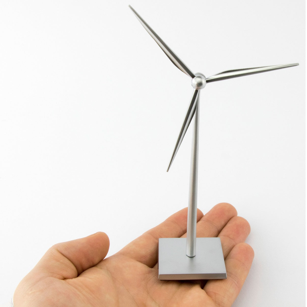 TROIKA Paperclip Holder Wind Turbine FRESH WIND