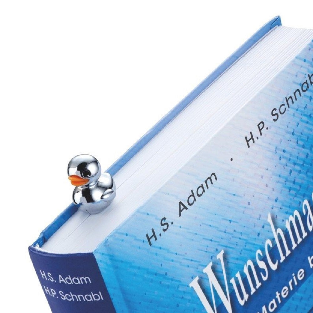 TROIKA Bookmark DUCK SILVER