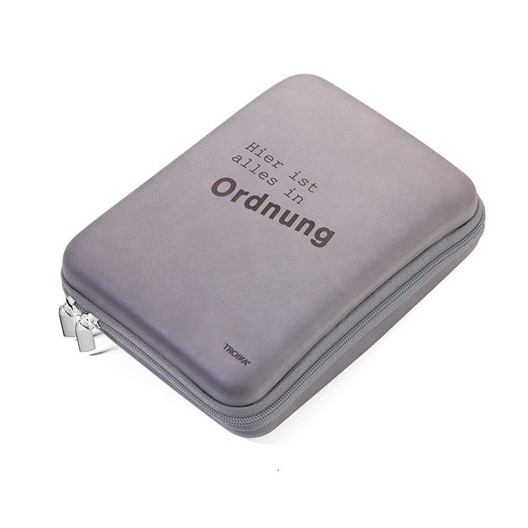 TROIKA Organiser Case with Zip "ALLES IN ORDNUNG"