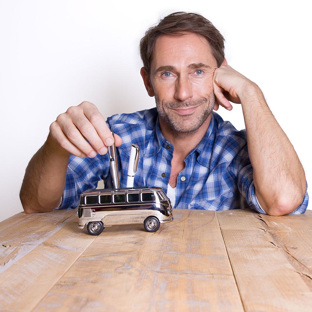 TROIKA Stationery Holder VW Camper Forever T1