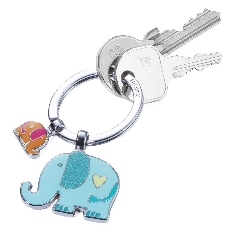 TROIKA Keyring LUCKY ELEPHANTS