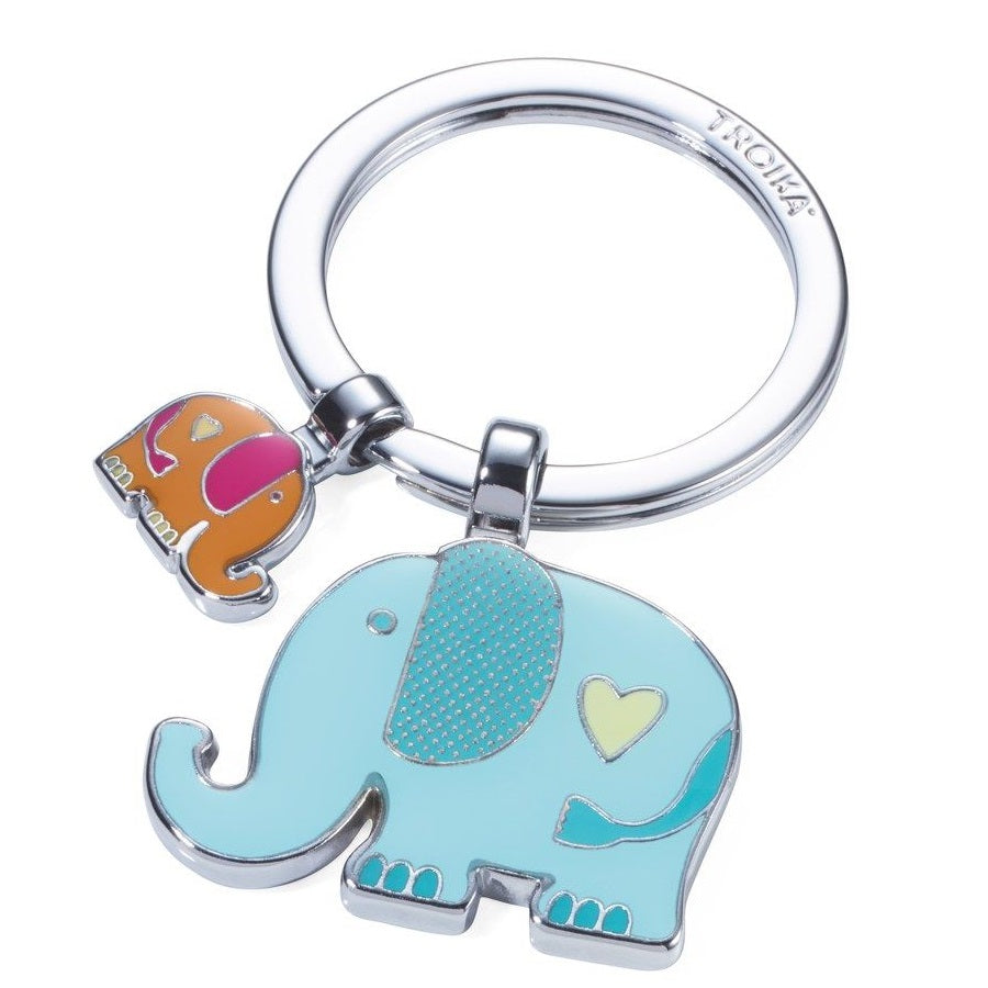 TROIKA Keyring LUCKY ELEPHANTS