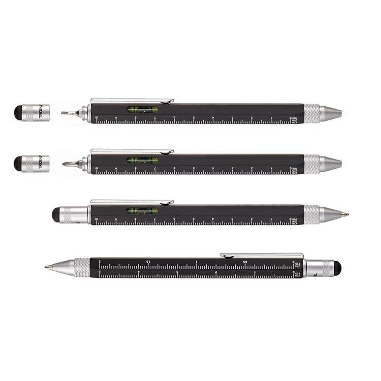 Troika Multitasking ballpoint pen "CONSTRUCTION" (Black)