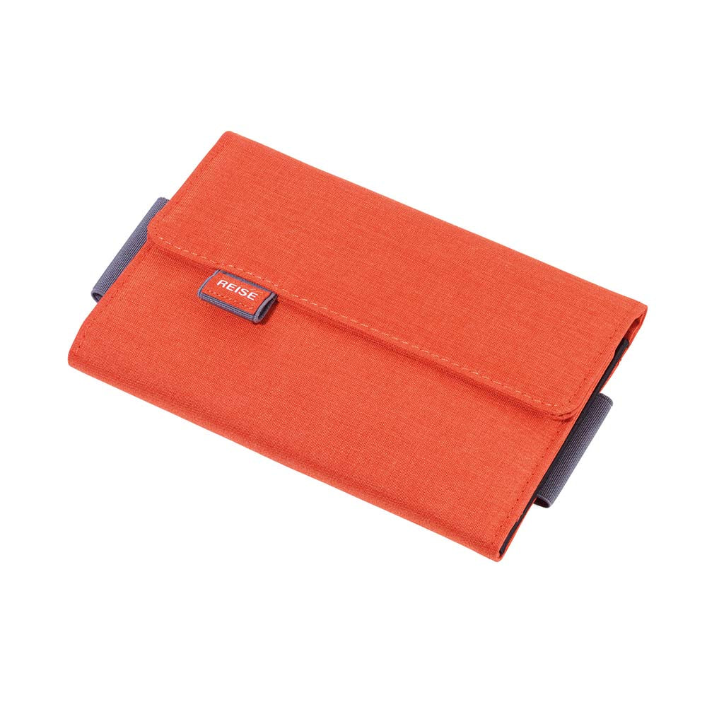 TROIKA Organiser Document RFID Travel Case TRAVEL OFFICE - Orange/Grey