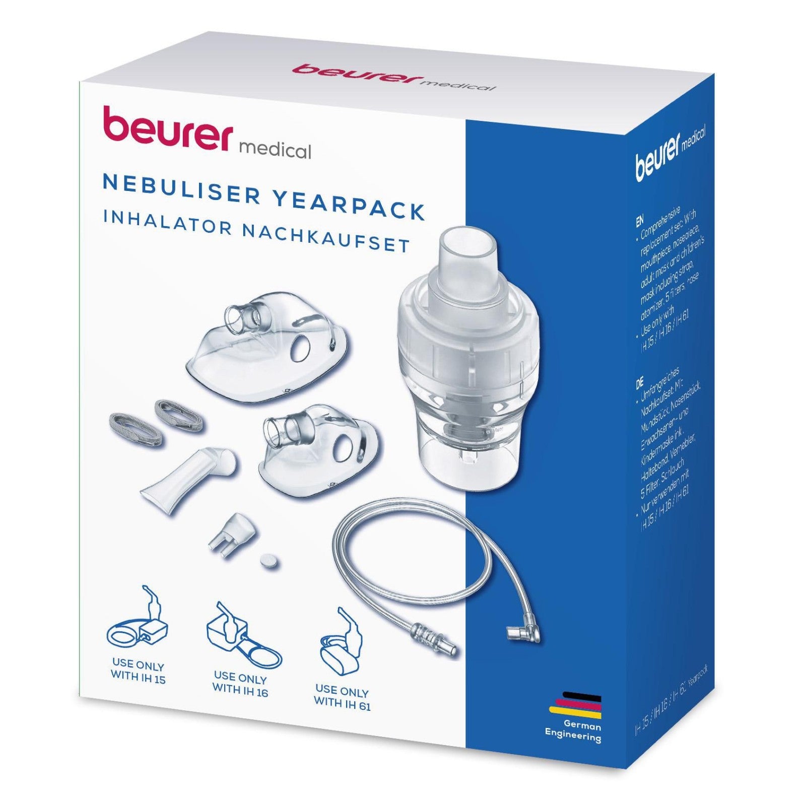Beurer Germany Replacement Accessories for IH 15, IH 16 & IH 61 Nebulisers