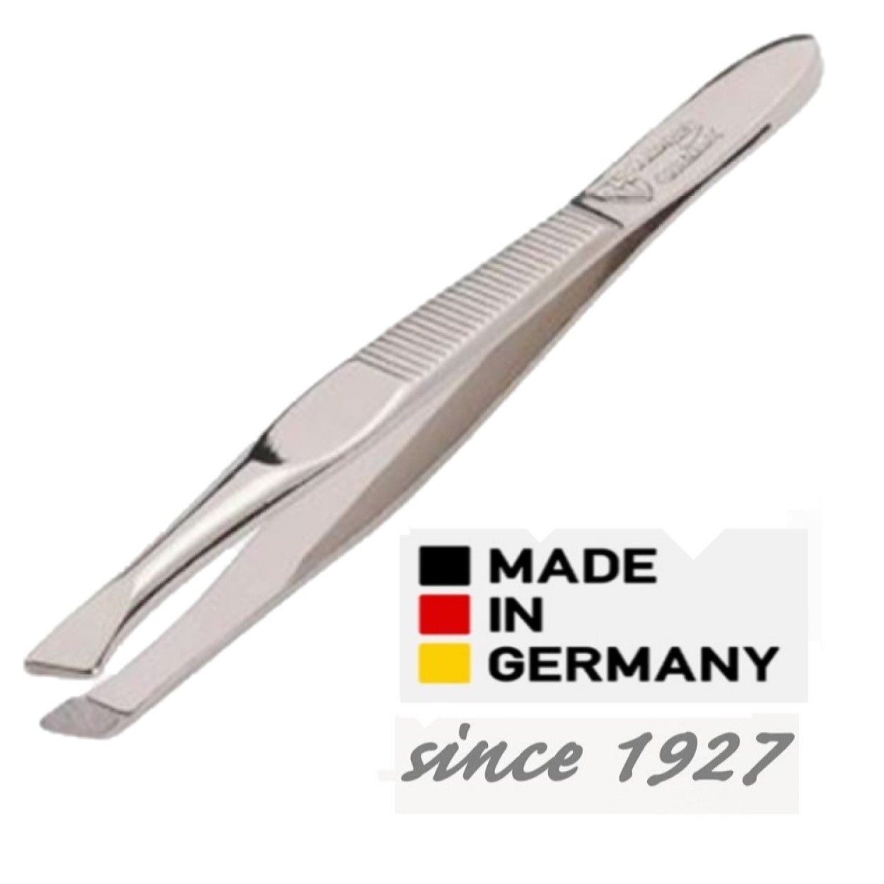 Kellermann 3 Swords Manicure & Pedicure Set | P-Savanna Touch | 12-Pieces | Beige Zipped Case with White Spots