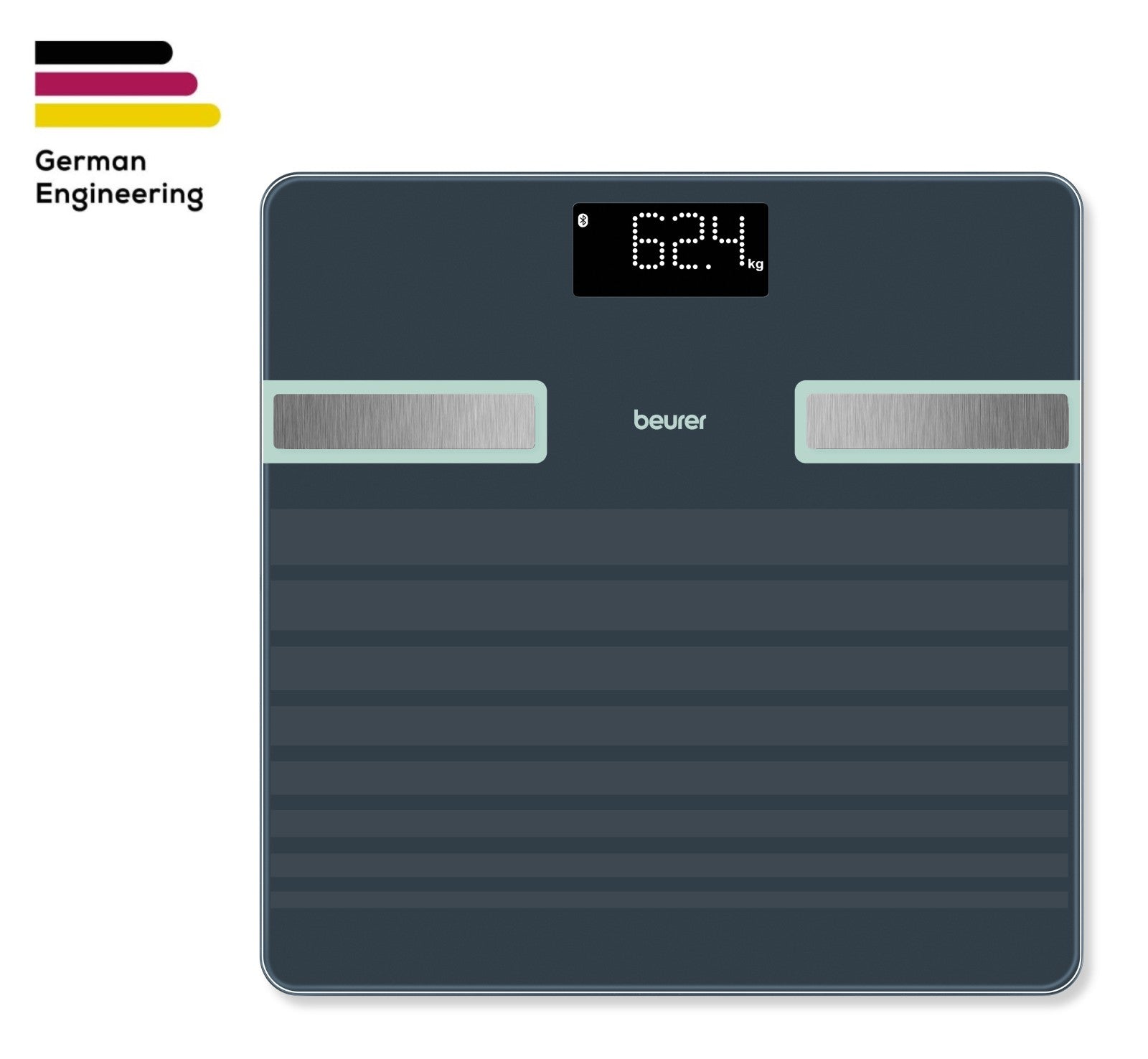 Beurer Germany Body Fat Scale | 17 Health Parameters | 8 Users | BF 451 LE26