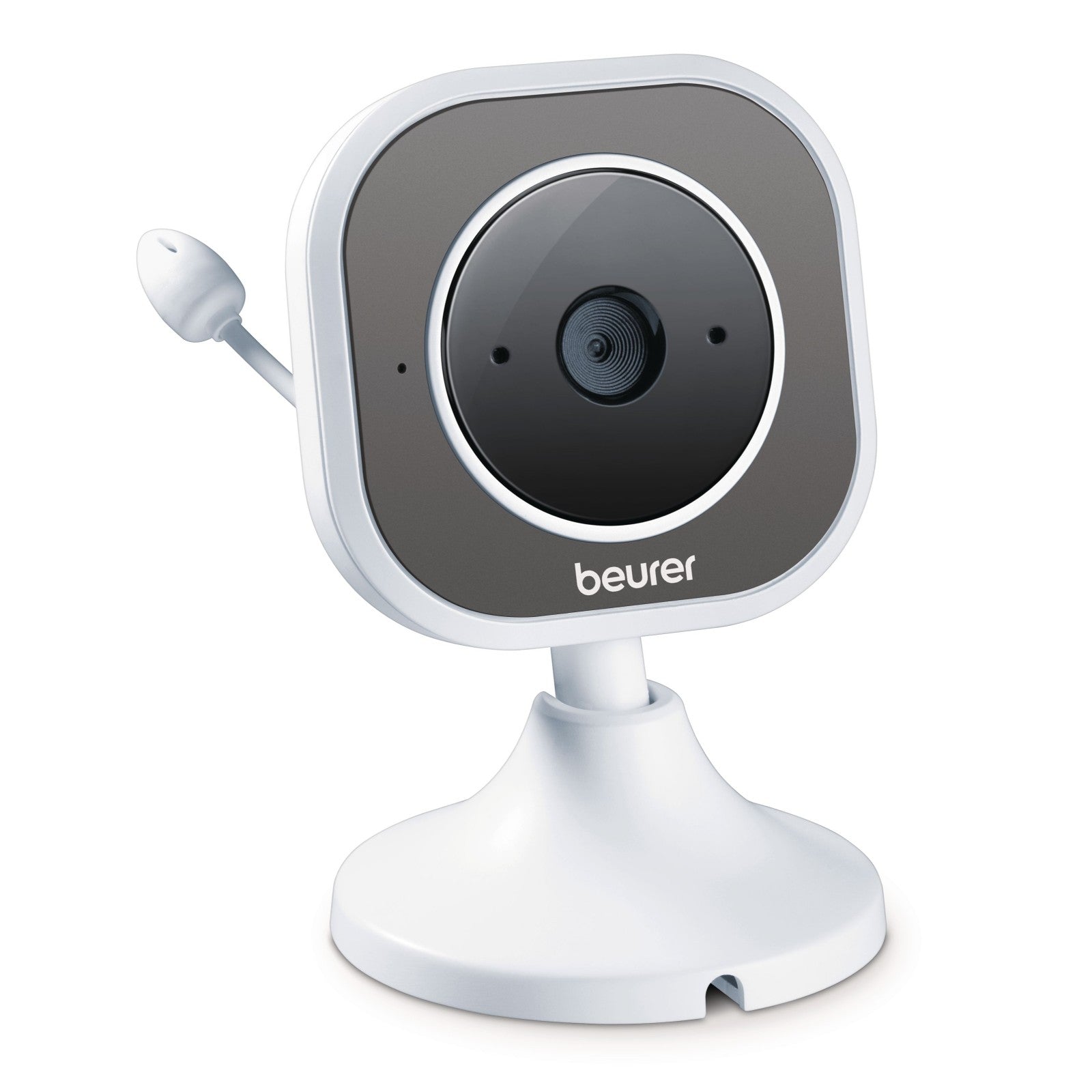 Beurer Video Baby Monitor BY 110 Day & Infrared Night Vision, 2.8" LCD Colour Display, ECO+ Mode, 2-Way Intercom