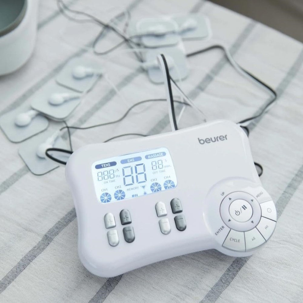 Beurer Germany EM 80 Digital TENS / EMS Device: 3-in-1 Pain Therapy, M