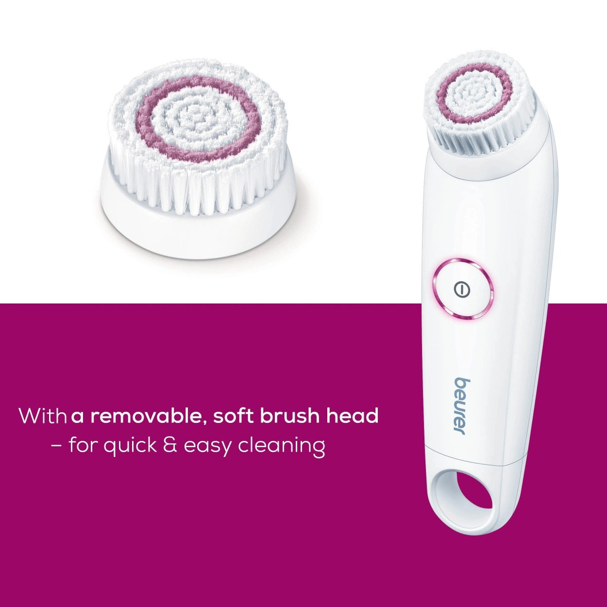 Beurer Replacement Brush Attachment For Use With FC 45 Facial Brush