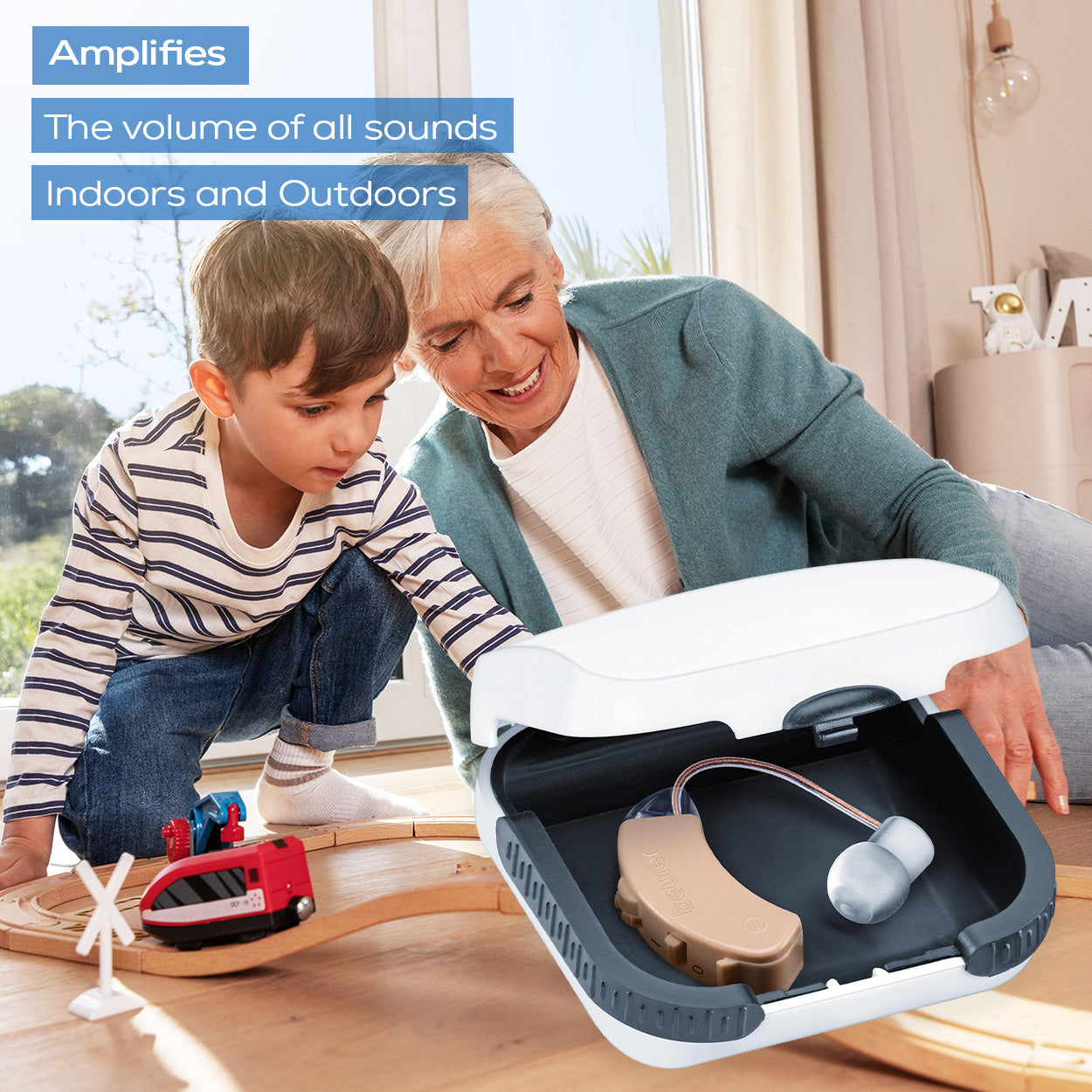 Beurer Germany HA 50 Personal Sound Amplifier | Behind-the-Ear | 1 Piece | HA 50