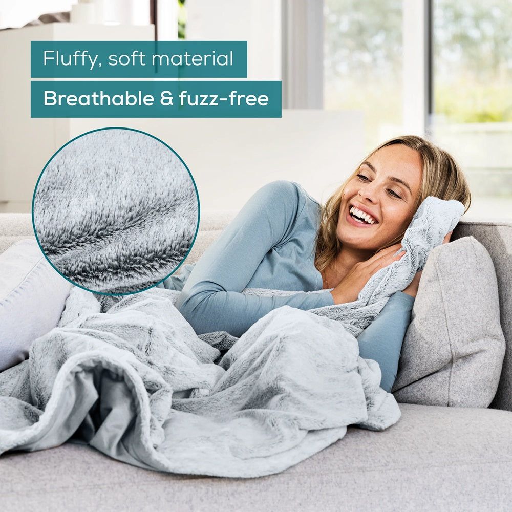 Beurer HD 75 GP Electric Blanket: Cosy, Eco-Friendly Heated Throw Blan