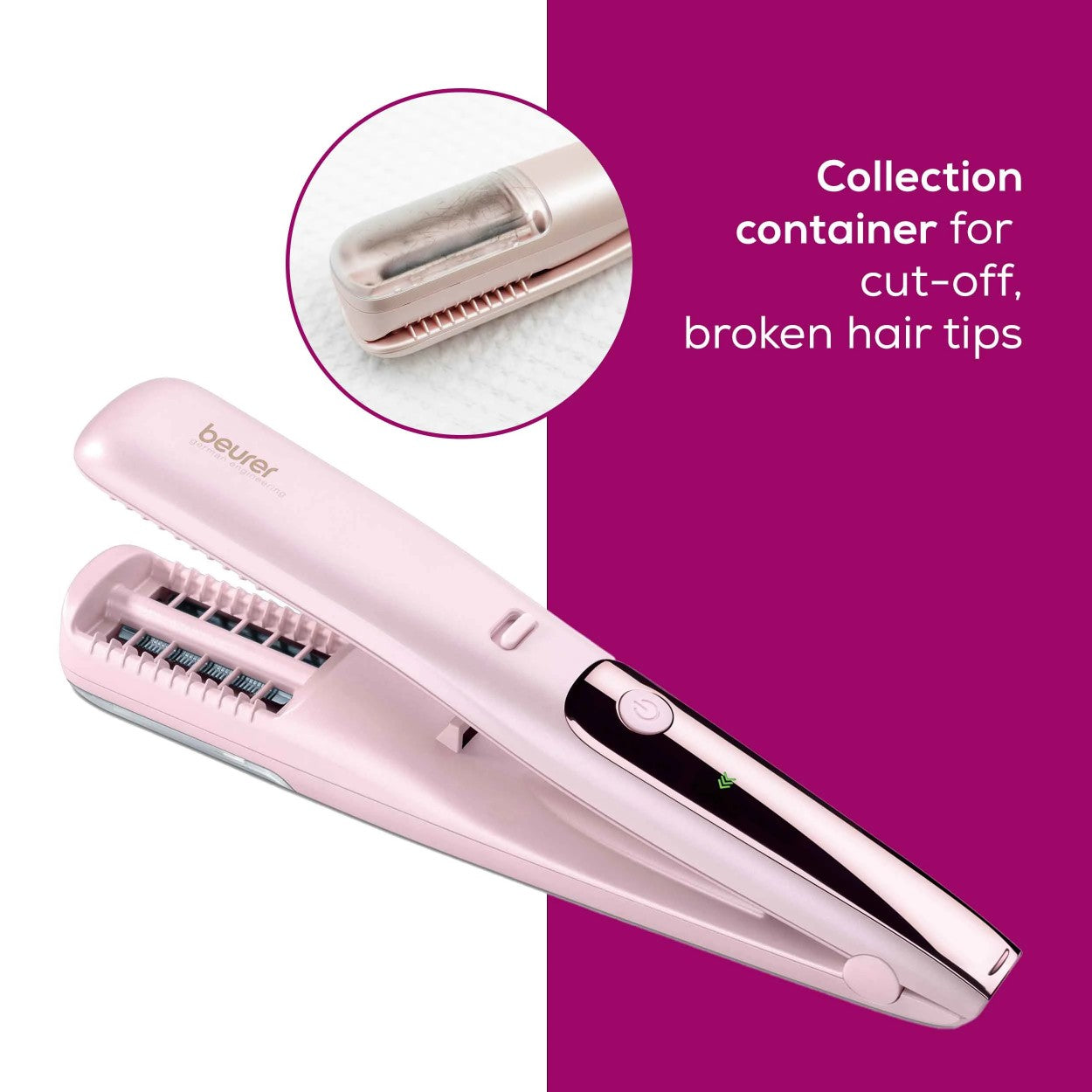 Beurer Germany Split End Trimmer | Cordless, Rechargeable | HT 22