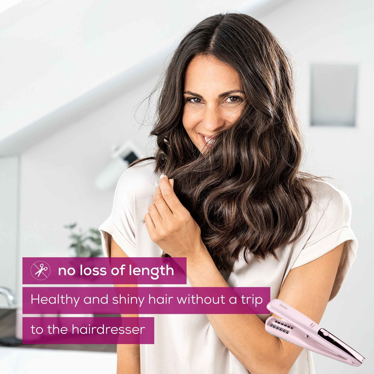 Beurer Germany Split End Trimmer | Cordless, Rechargeable | HT 22