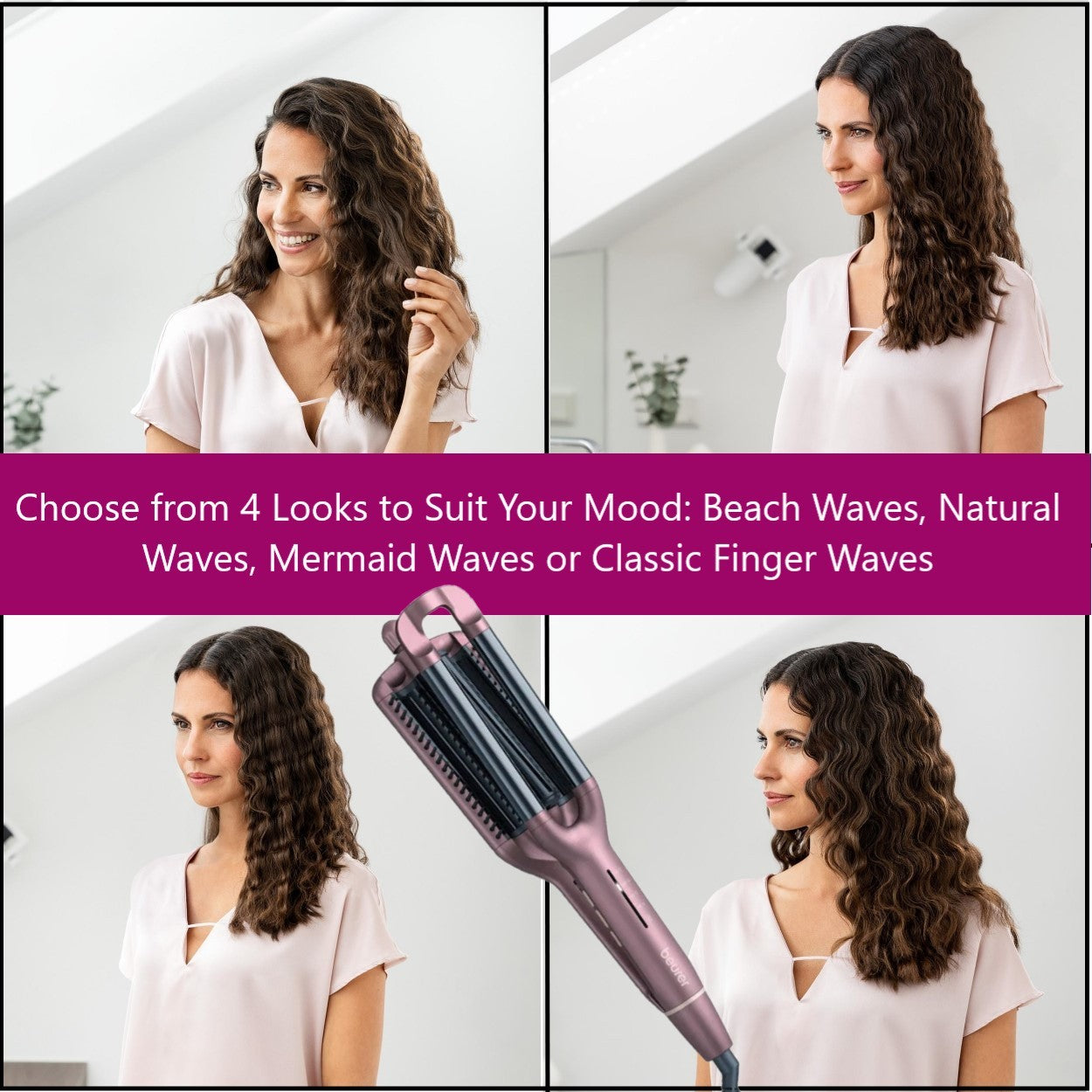 Beurer HT 65 Hot Wave Styler: For Beach, Natural, Mermaid or Water Waves