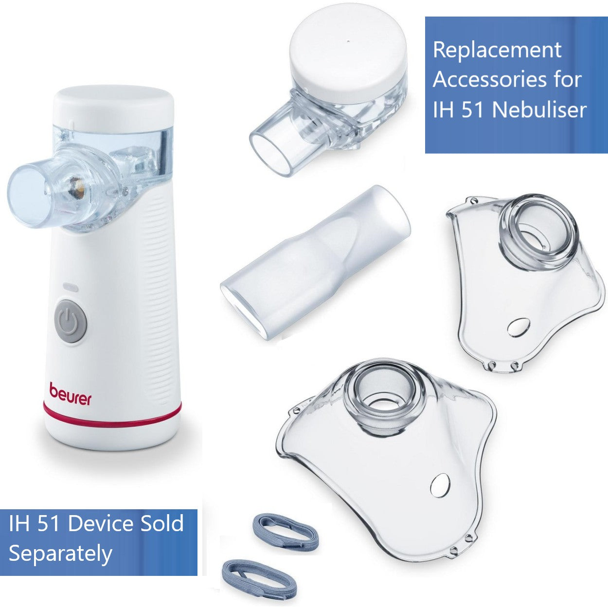 Beurer IH 51 Replacement Accessory Spare Parts/YearPack for IH 51 Nebuliser