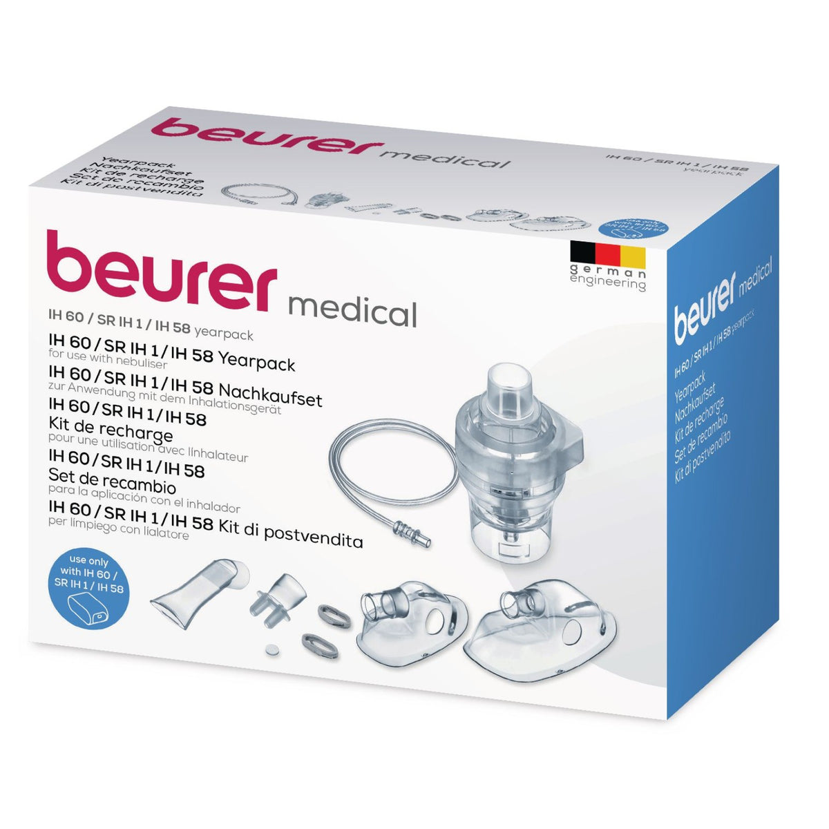 Beurer Germany IH 58 & IH 60 Nebuliser: Spare Parts, Accessory Year Pack