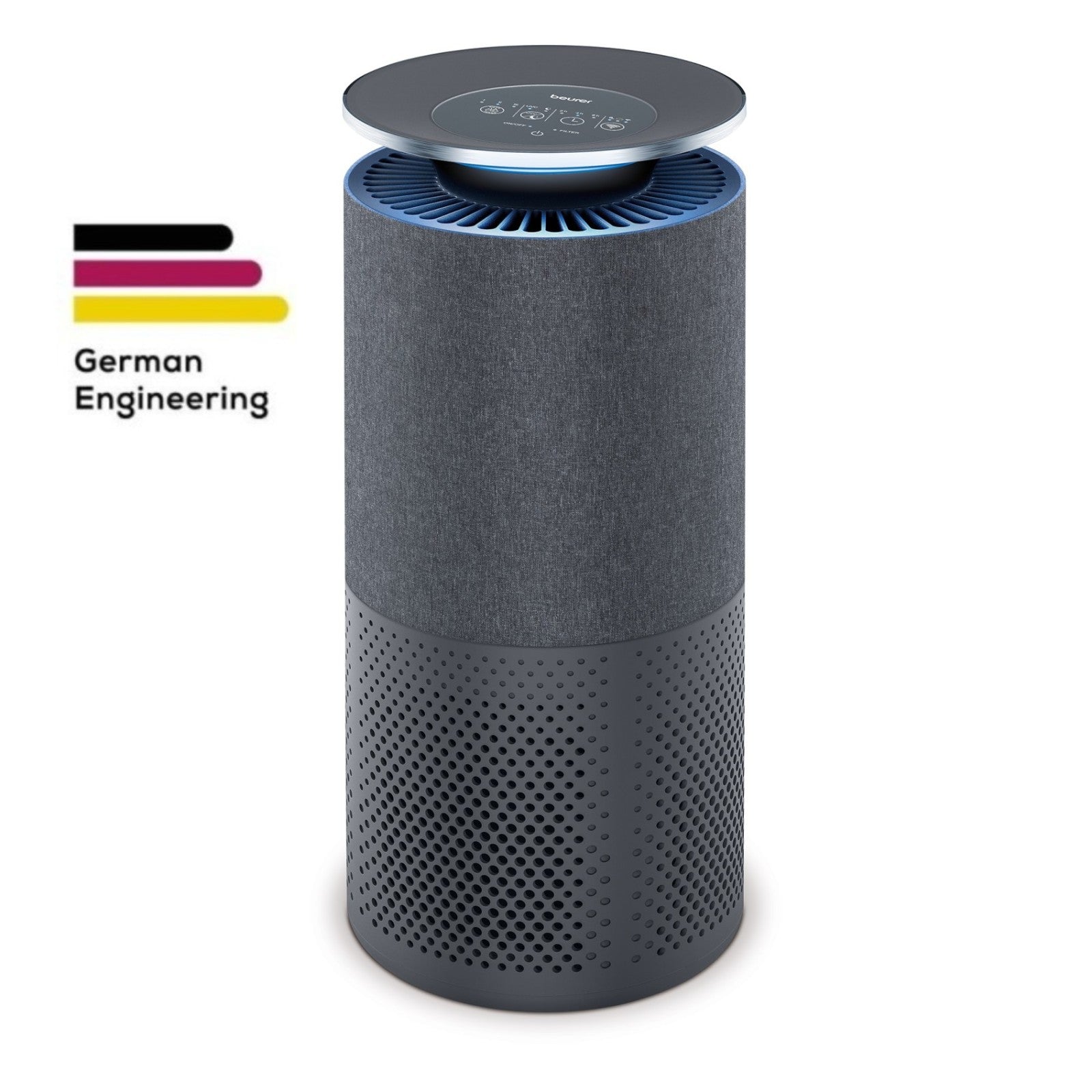 Beurer Germany LR 401 App Controlled Air Purifier with Smart Sensor: 99% Cleaner Air for Allergy Sufferers