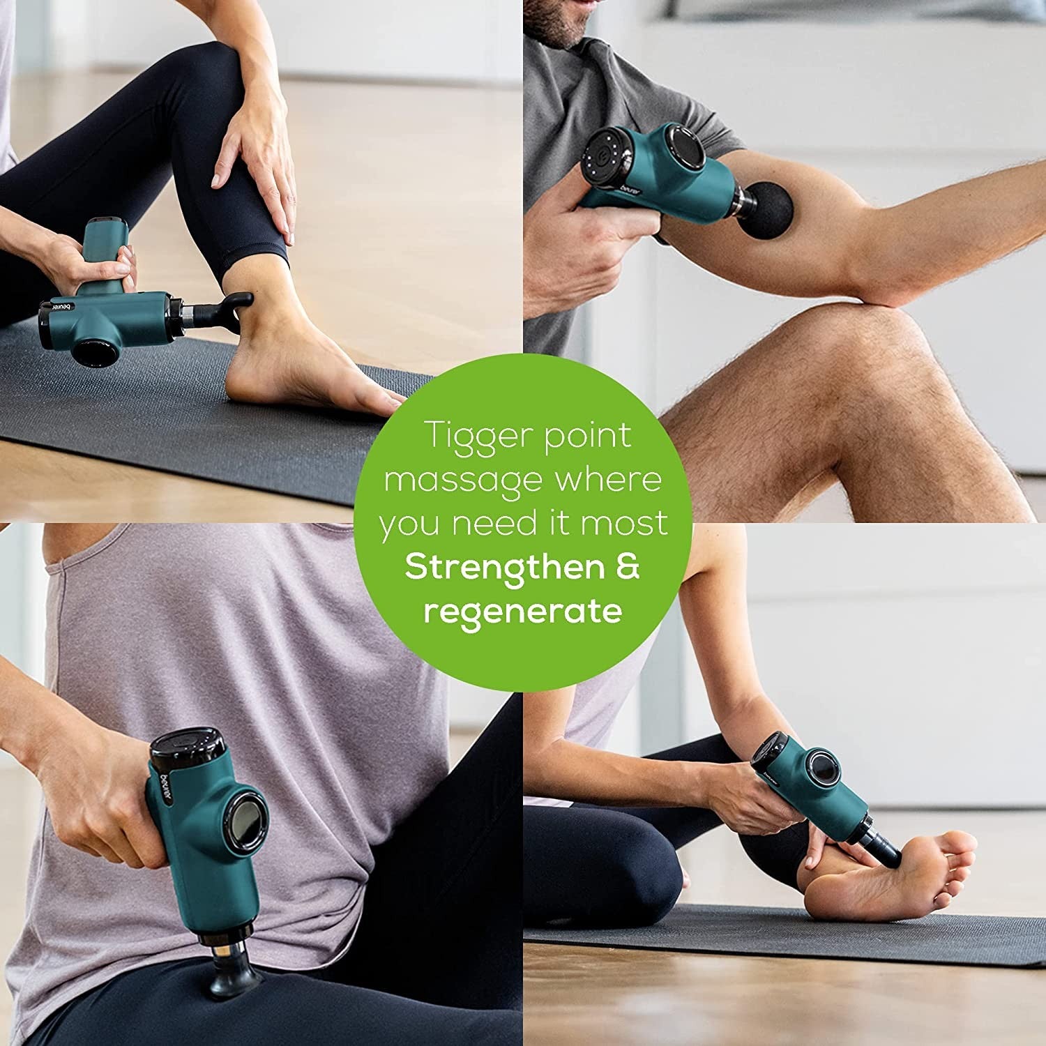Beurer Germany MG 99 Compact Deep Tissue Massage Gun