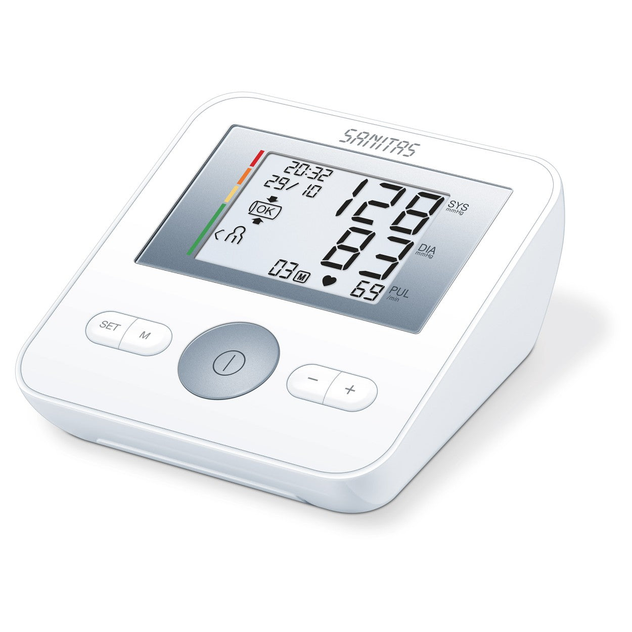 Sanitas SBM 18 Upper Arm Blood Pressure Monitor with Arrhythmia Detection